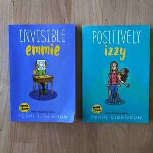 Invisible Emmie and Positively Izzy Books